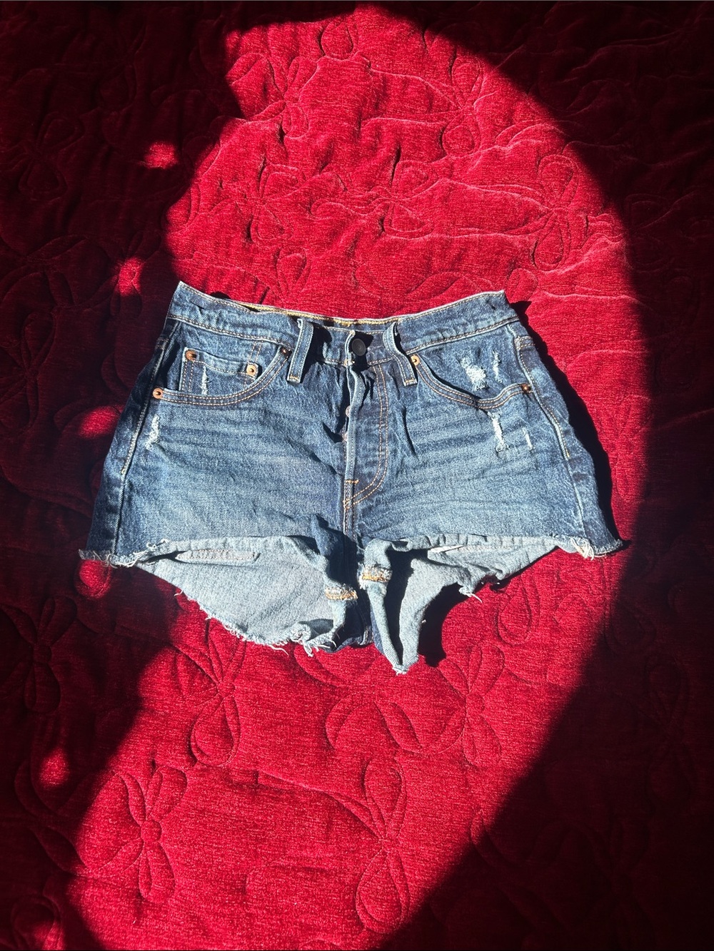 Levi’s 501 Cutoff Denim Shorts